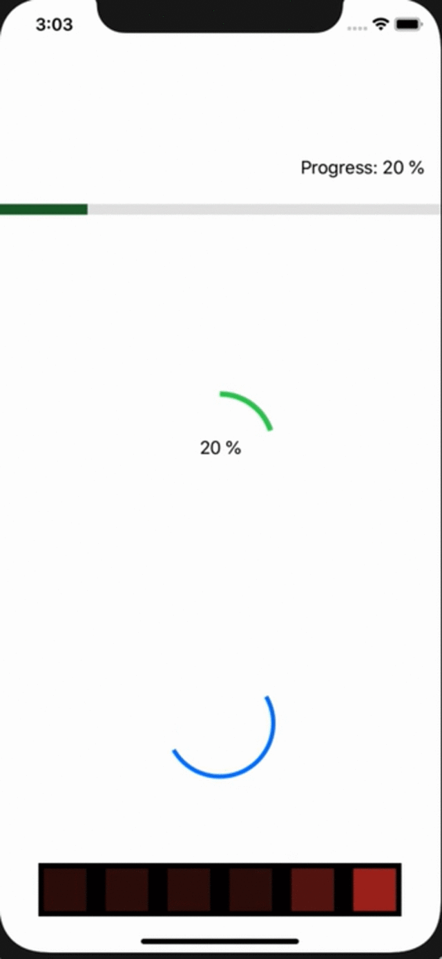 Progress bar in SwiftUI – Gualtiero Frigerio